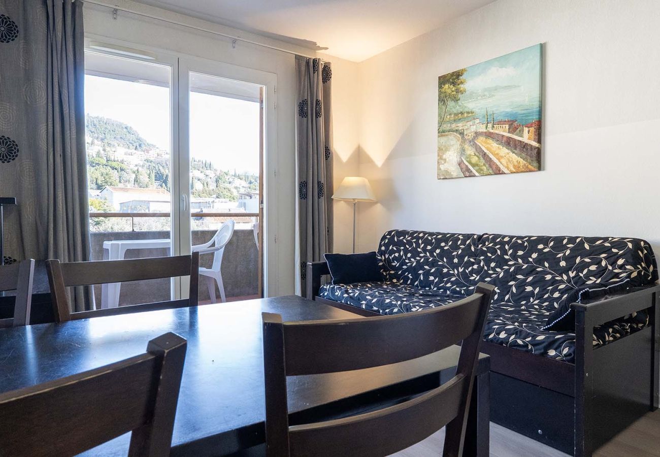 Appartement à Grasse - Charmant appartement 4 pers, balcon, vue montagne