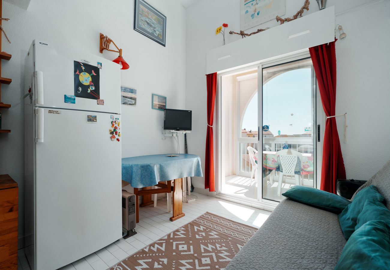 Appartement à Agde - Mignon Appartement mezzanine, 4 pers, vue mer