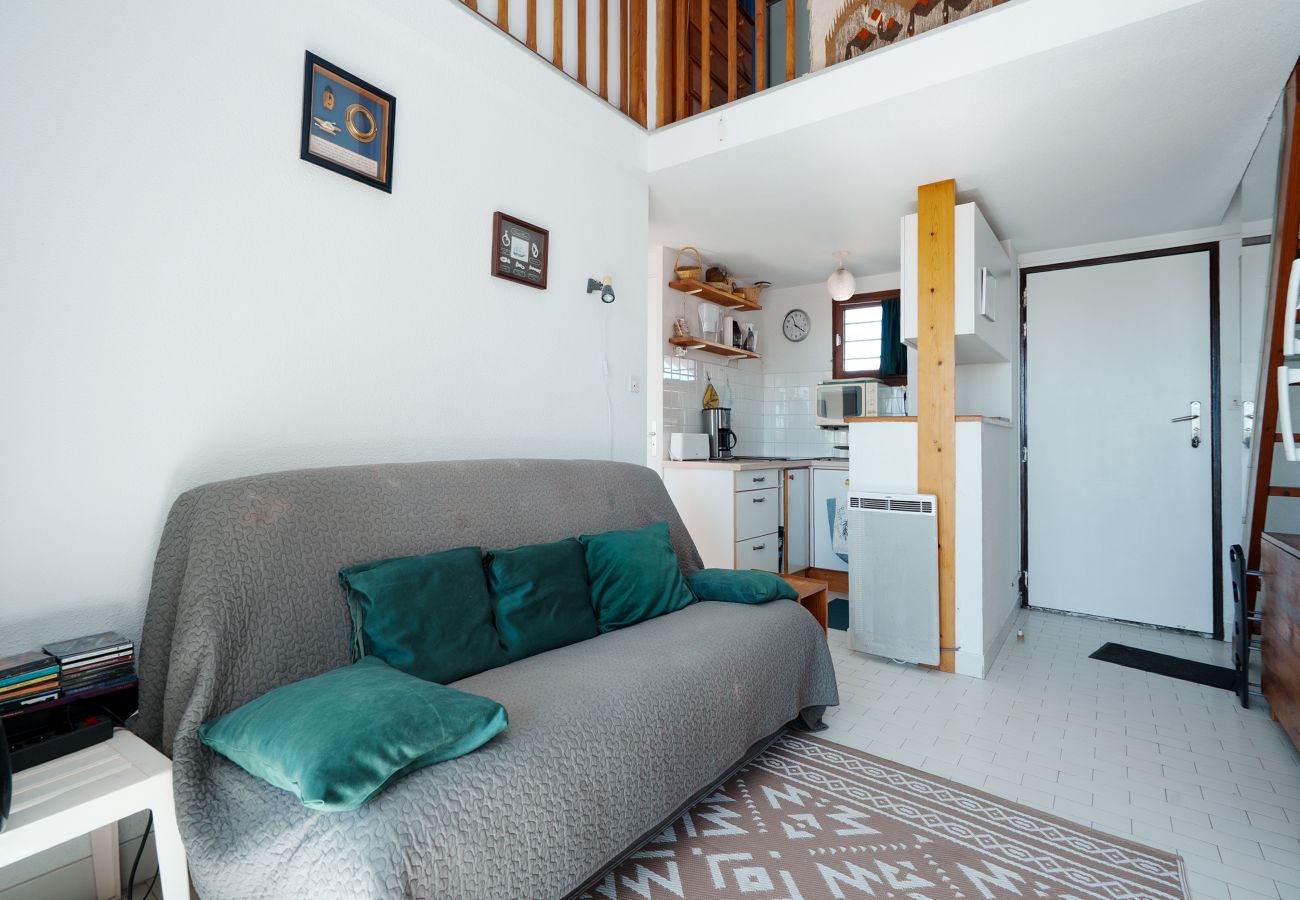 Appartement à Agde - Mignon Appartement mezzanine, 4 pers, vue mer