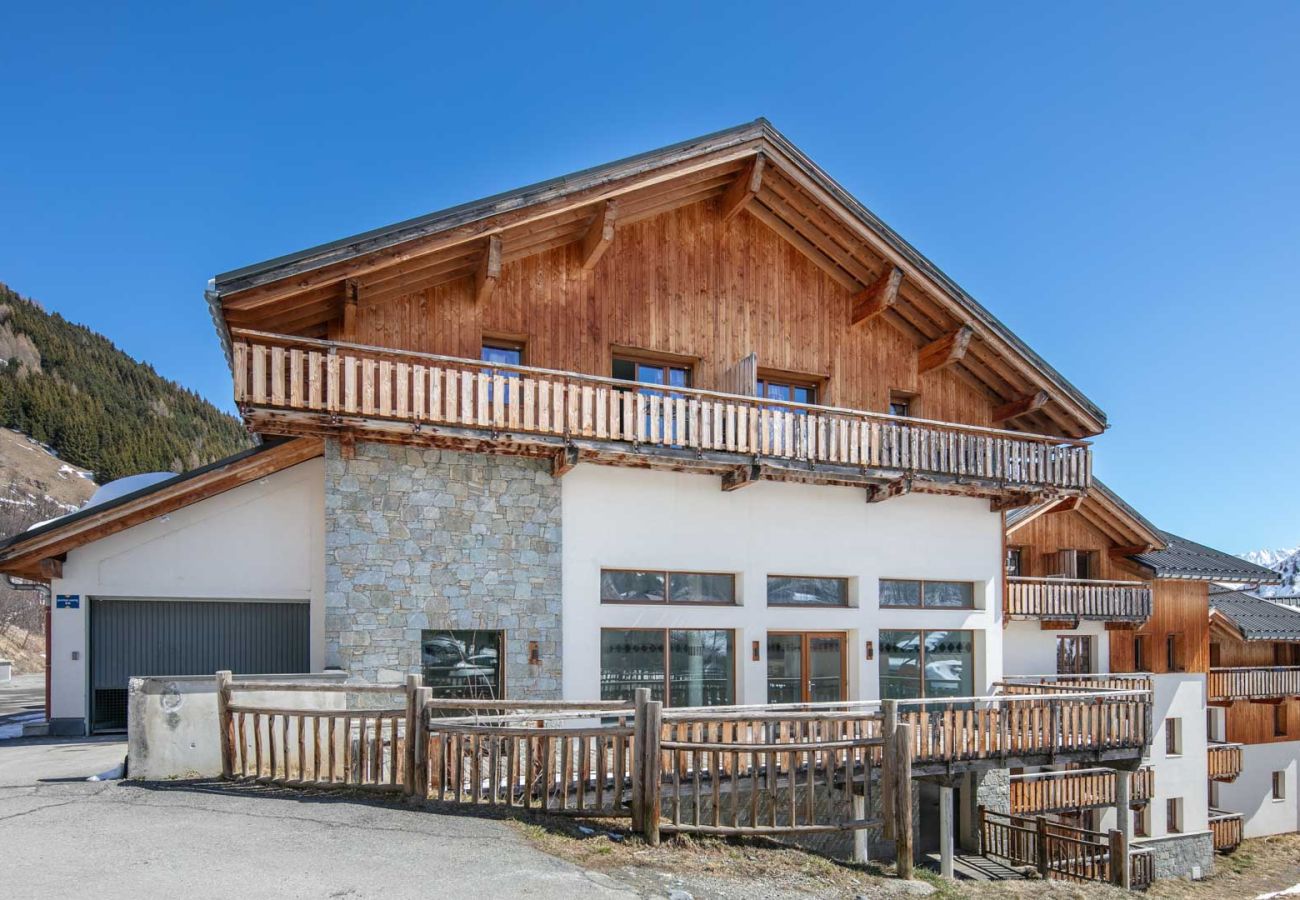 Appartement à Saint-Sorlin-d´Arves - Appartement 6 pers, balcon vue montagne 