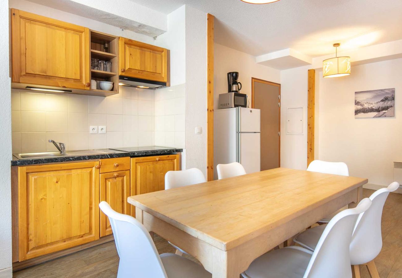 Appartement à Saint-Sorlin-d´Arves - Appartement 6 pers, balcon vue montagne 