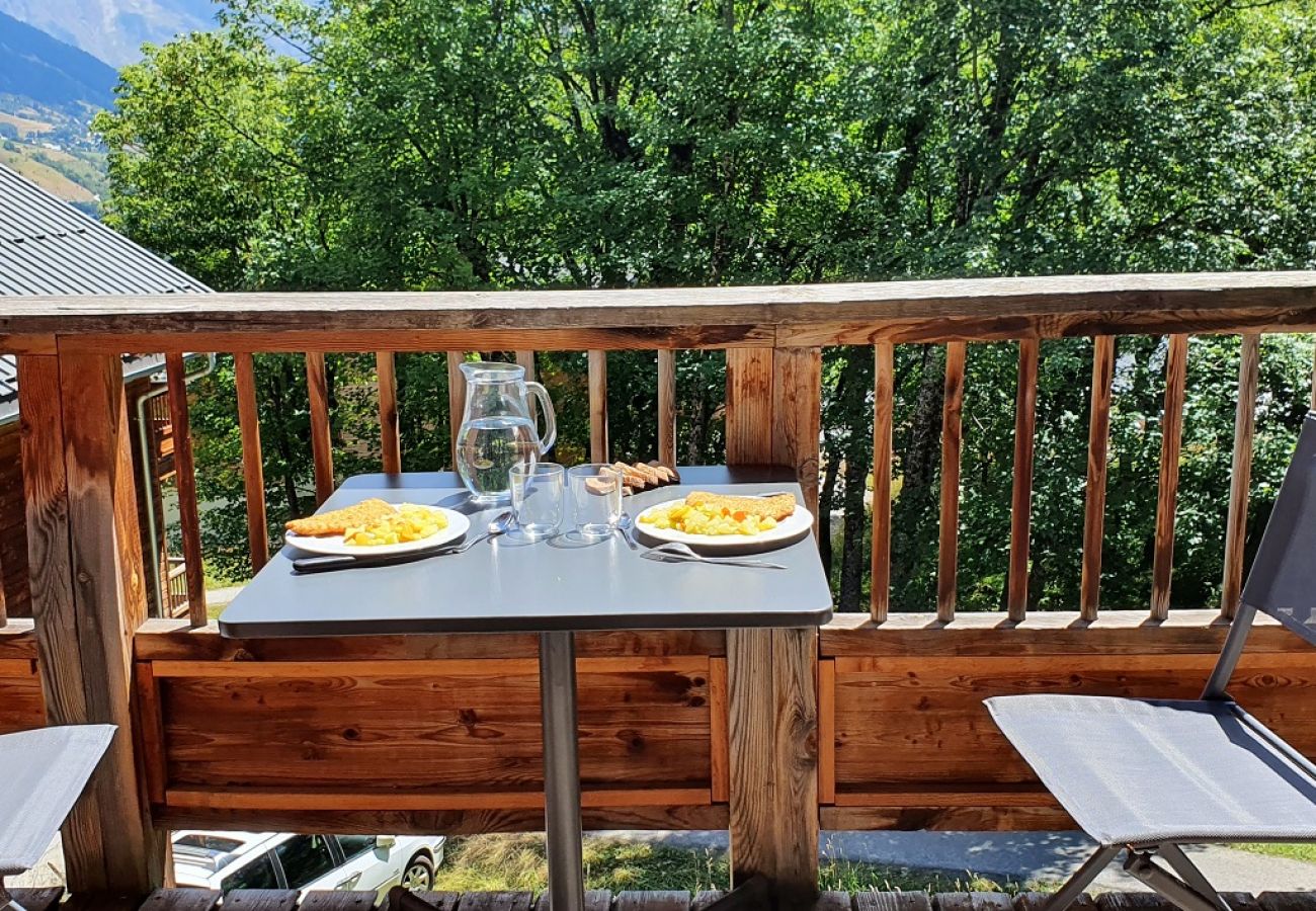 Appartement à Saint-Sorlin-d´Arves - Charmant appartement 8 pers, balcon, vue montagne