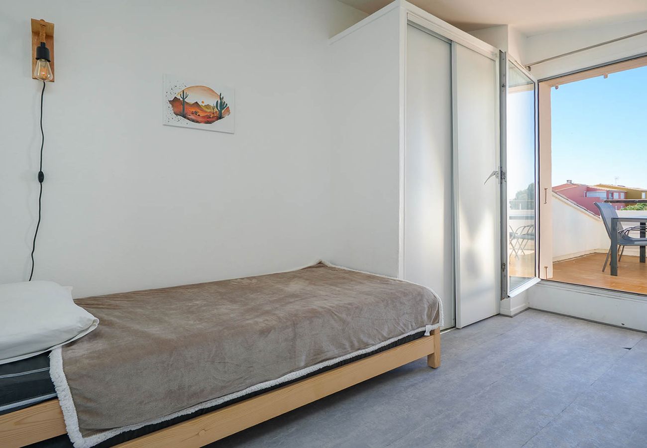 Appartement à Agde - Magnifique appartement pour 4 pers, vue sur la mer et parking privé