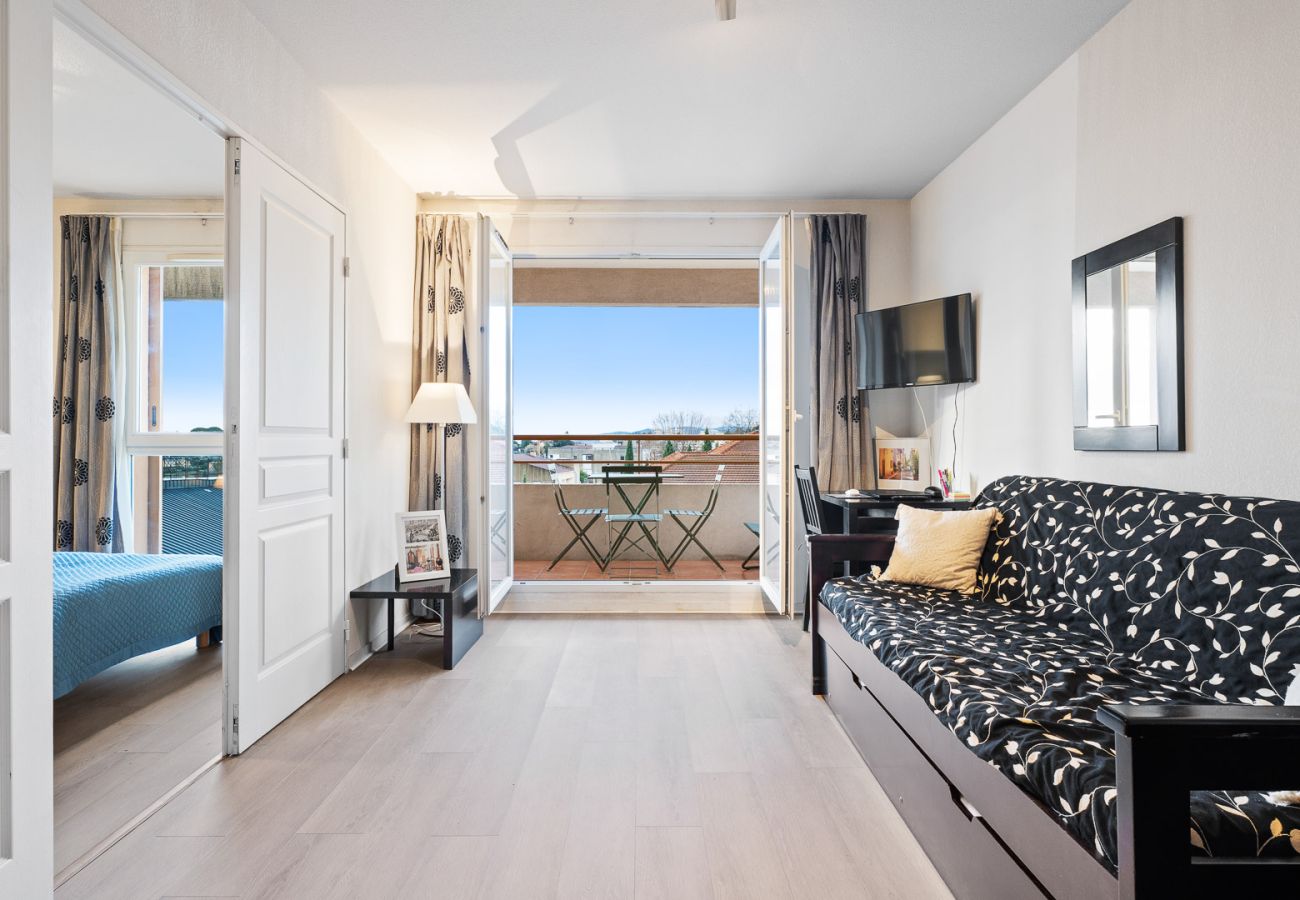 Appartement à Grasse - Appt lumineux 4 pers, proximité immédiate commerces