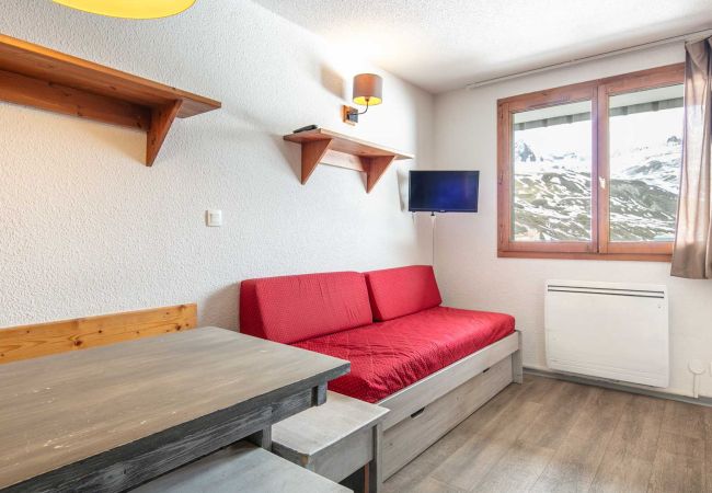 Studio à Tignes - Mignon studio 4 pers, balcon avec vue piste de ski
