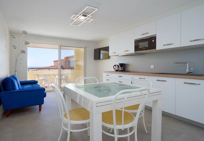 Appartement à Agde - Joli appt 4 pers vue mer avec piscine