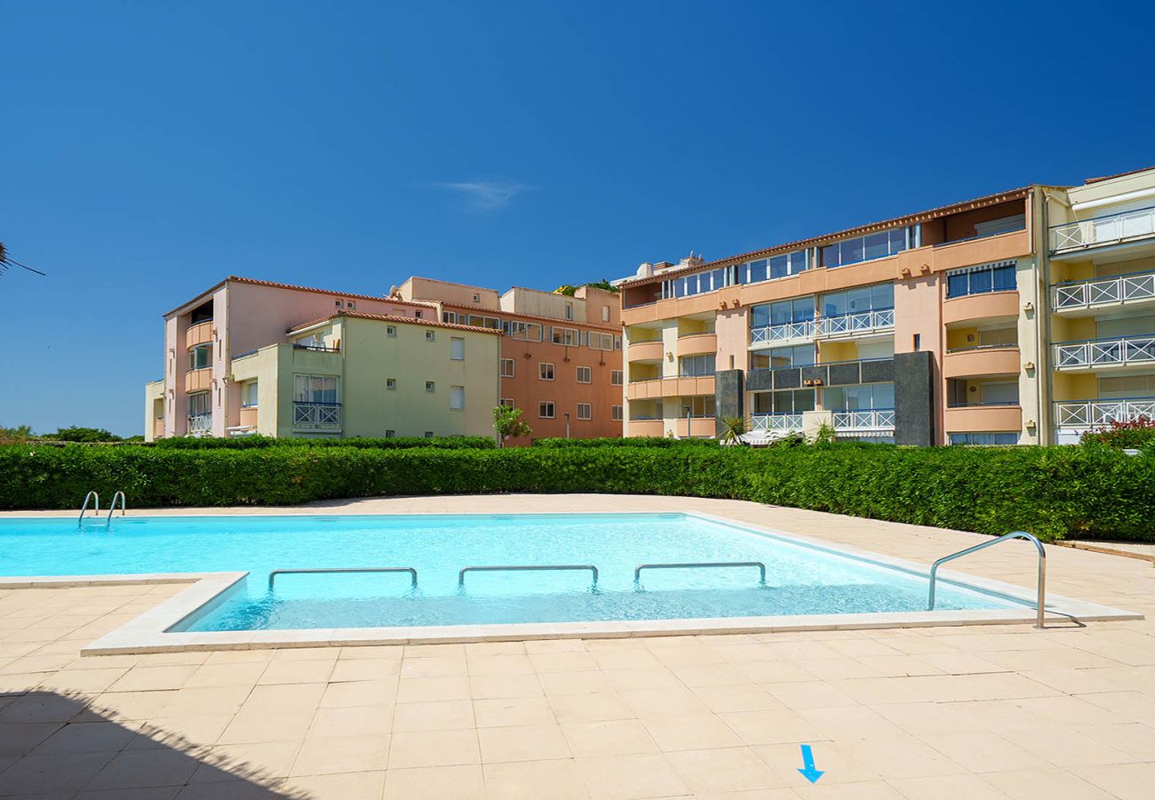 Appartement à Agde - Joli appt 4 pers vue mer avec piscine