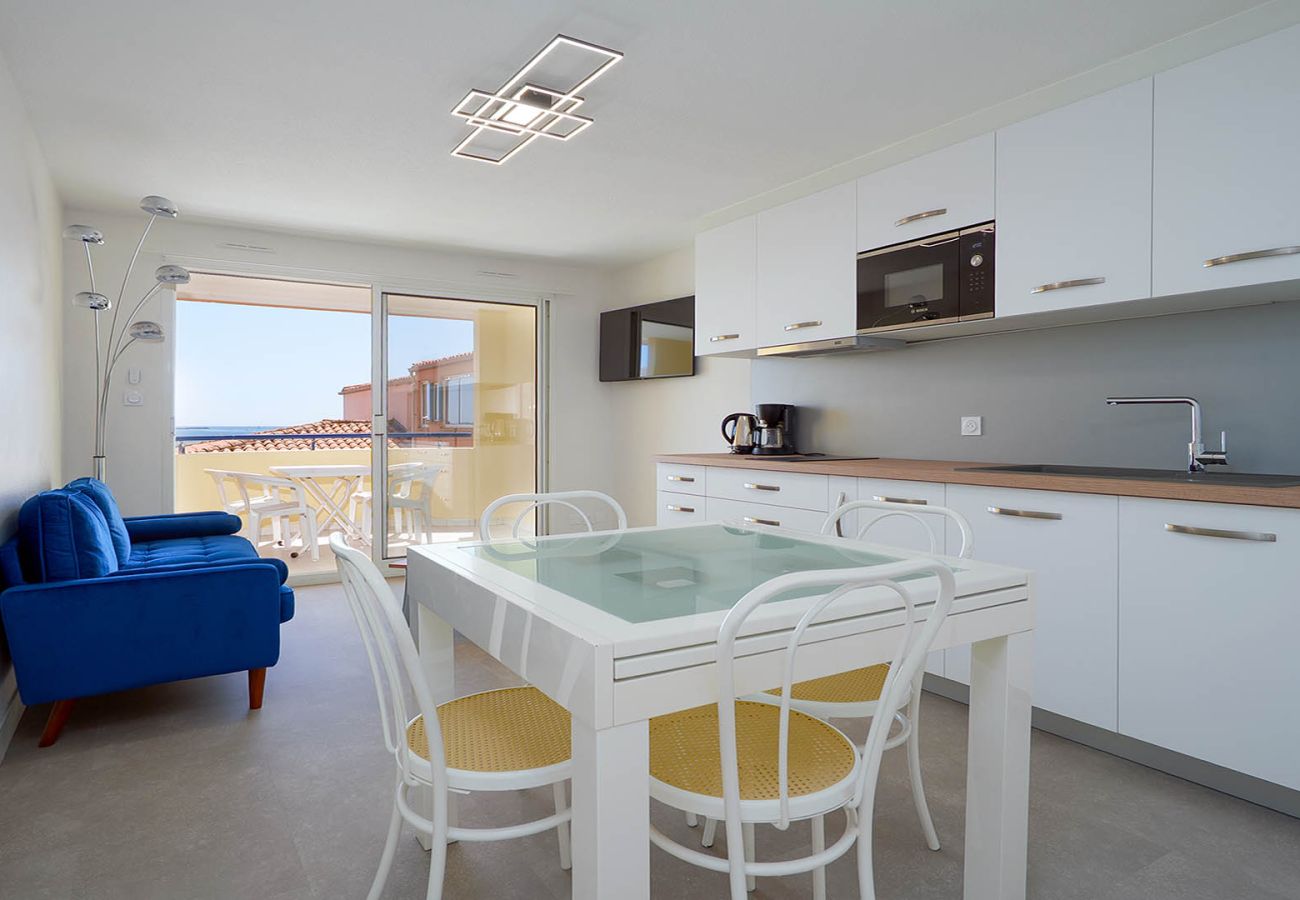 Appartement à Agde - Joli appt 4 pers vue mer avec piscine