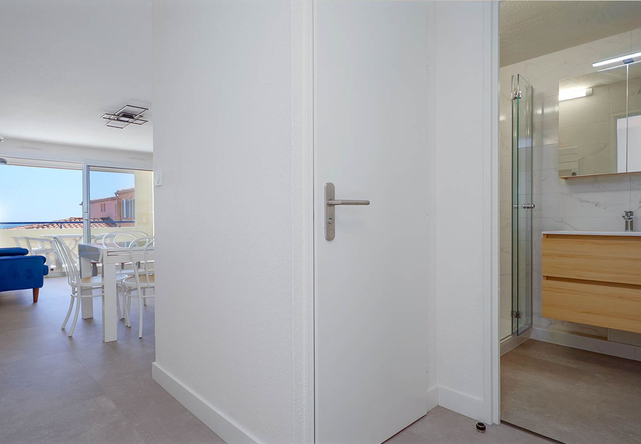 Appartement à Agde - Joli appt 4 pers vue mer avec piscine