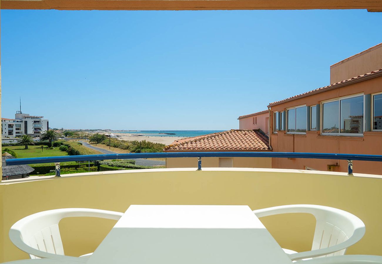 Appartement à Agde - Joli appt 4 pers vue mer avec piscine
