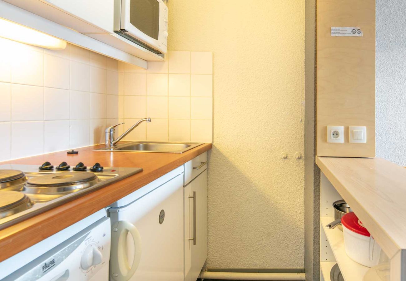 Appartement à Tignes - Appartement cabine lumineux 6 personnes vue pistes de ski