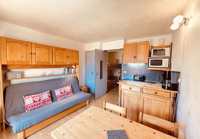 Studio à Les Deux Alpes - Studio cabine vue montagne