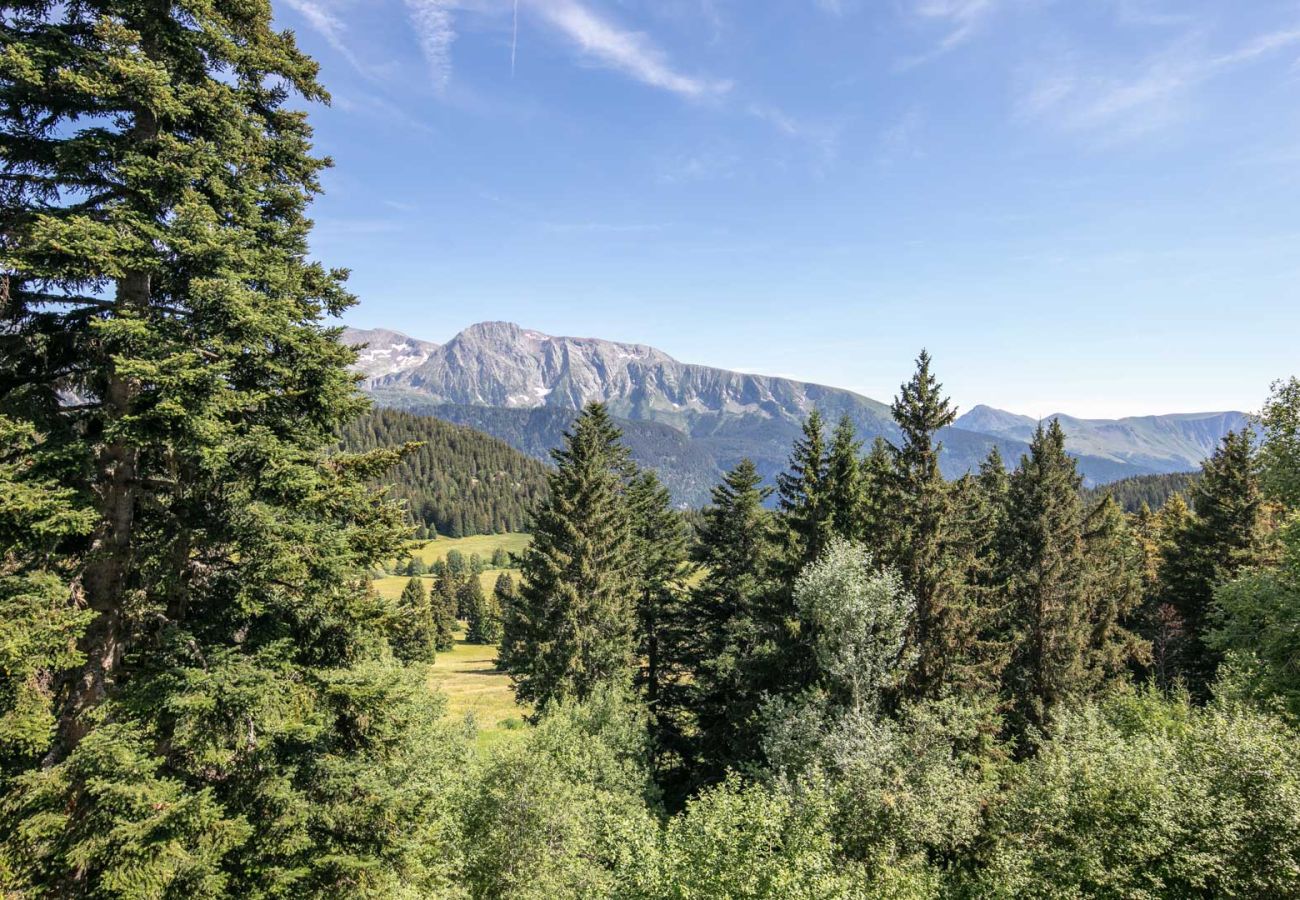 Appartement à Chamrousse - Appartement familial avec balcon vue montagne