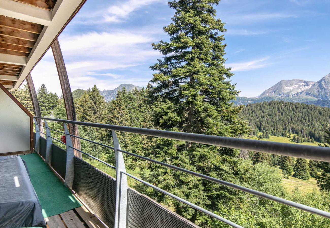 Appartement à Chamrousse - Appartement familial avec balcon vue montagne